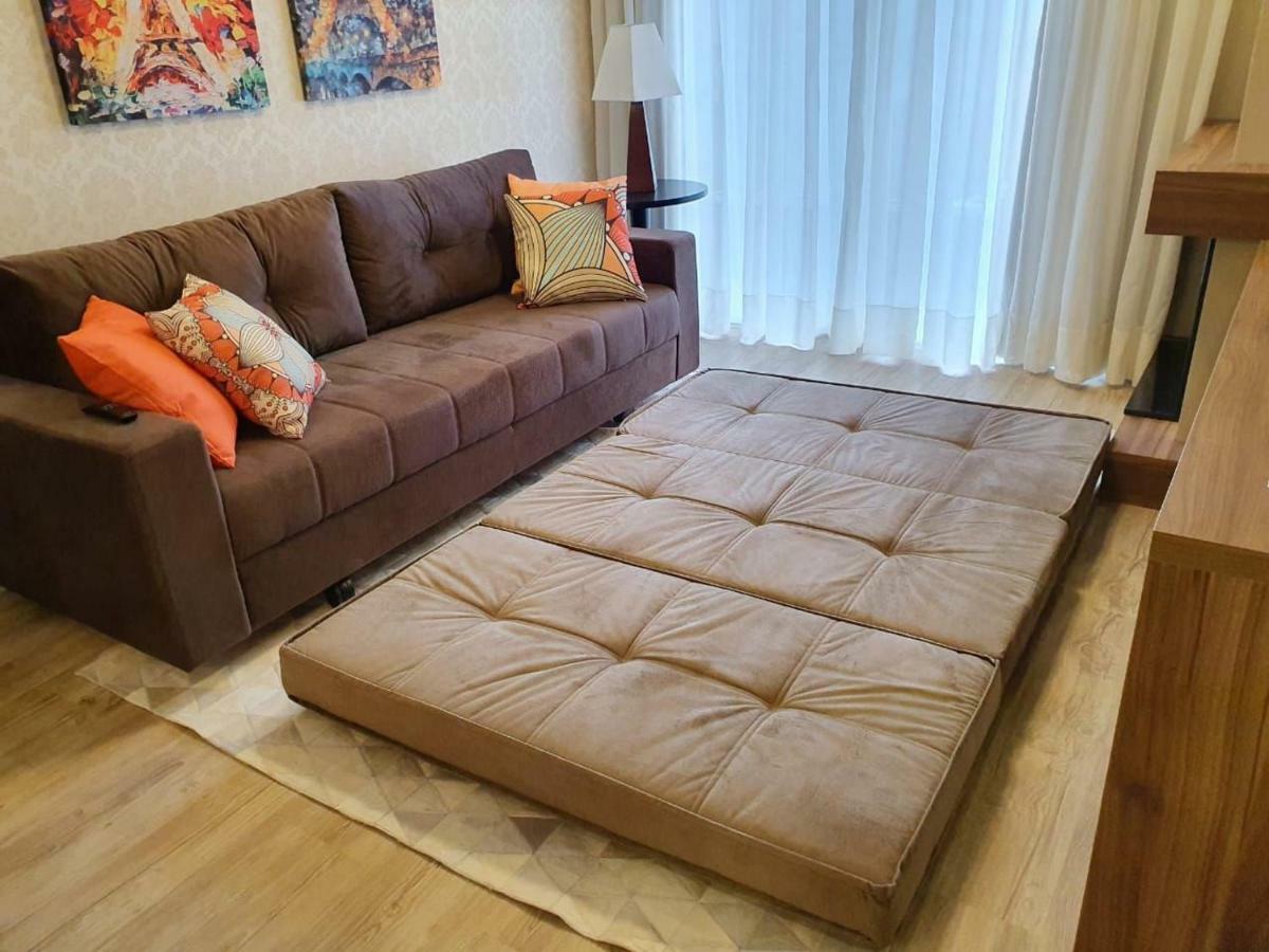 Apto Luxo 800M R. Coberta | 2 Suites | Mobiliado Грамаду Екстер'єр фото